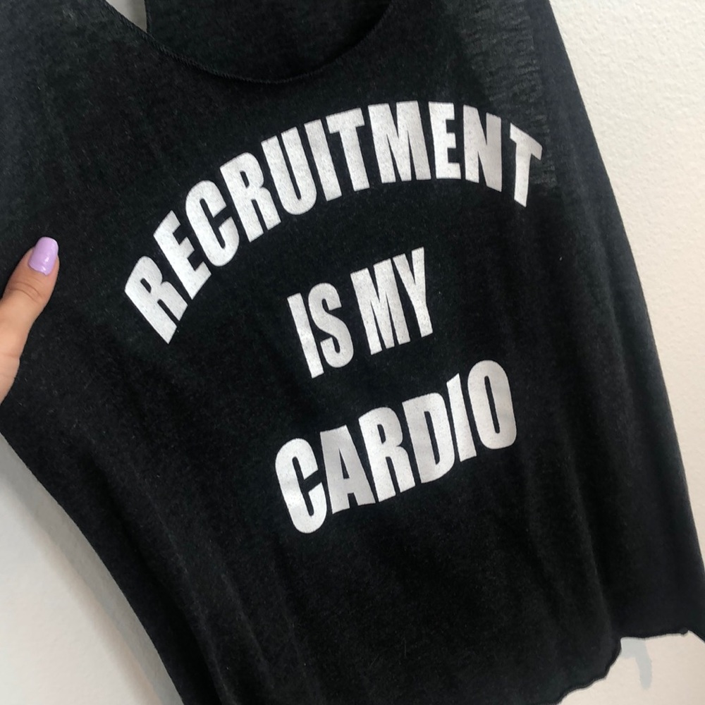 Sorority Recruitment Workout Racerback